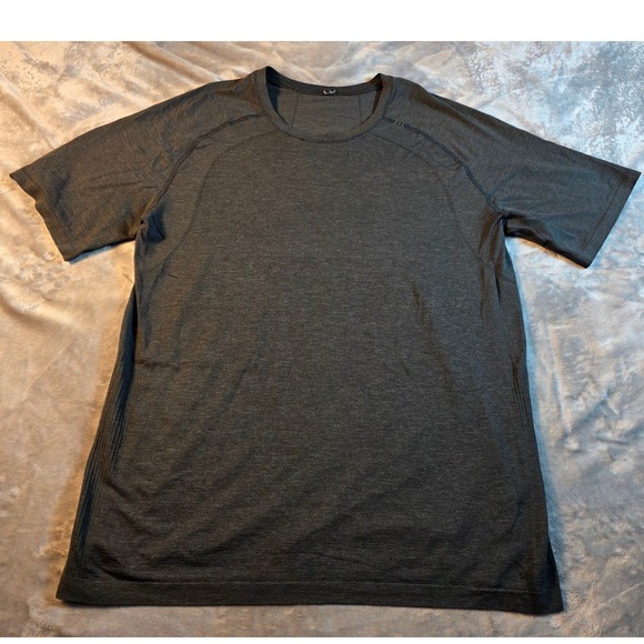 Lululemon Other - Lululemon Metal Vent Tech Shirt Mens XL Grey Short Sleeve Workout Training Top